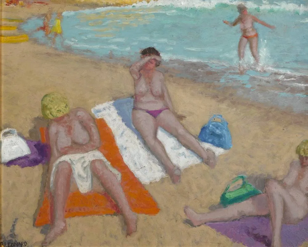 ALGARVE by Patrick Leonard, 1989, oil on board, offered Dec 2018