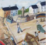 Orla Egan, HAULING UP THE BOATS ON TORY ISLAND, COUNTY DONEGAL