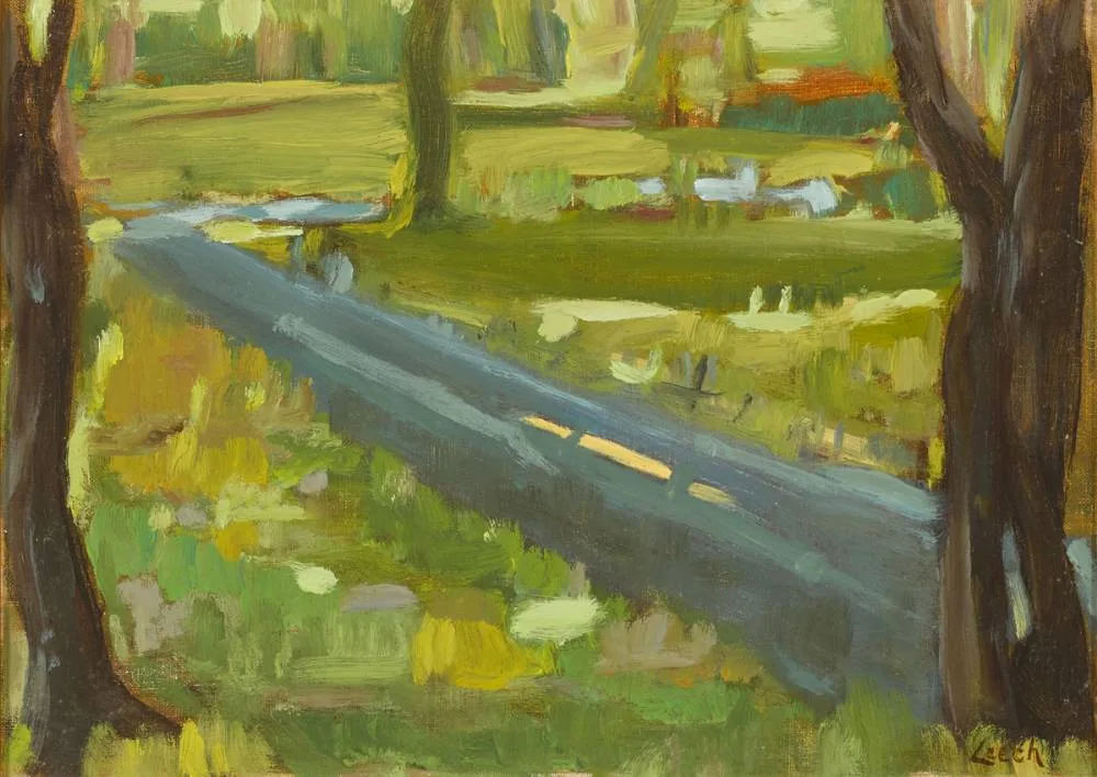 REGENT'S PARK, SUMMER by William John Leech, 1937, oil on canvas board, sold Nov 2018
