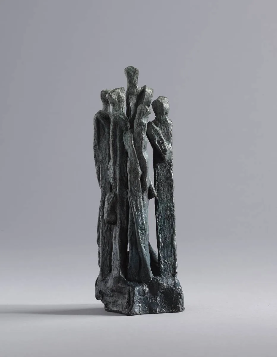 ESTRANGERS by John Coen, bronze, sold Nov 2018