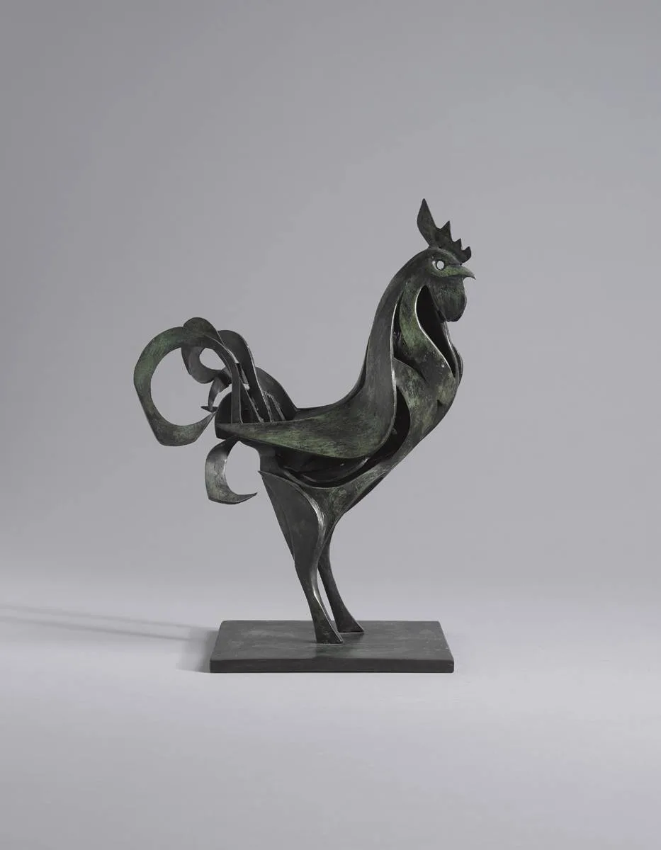 COCKEREL by Conor Fallon, 1990, bronze, offered Nov 2018