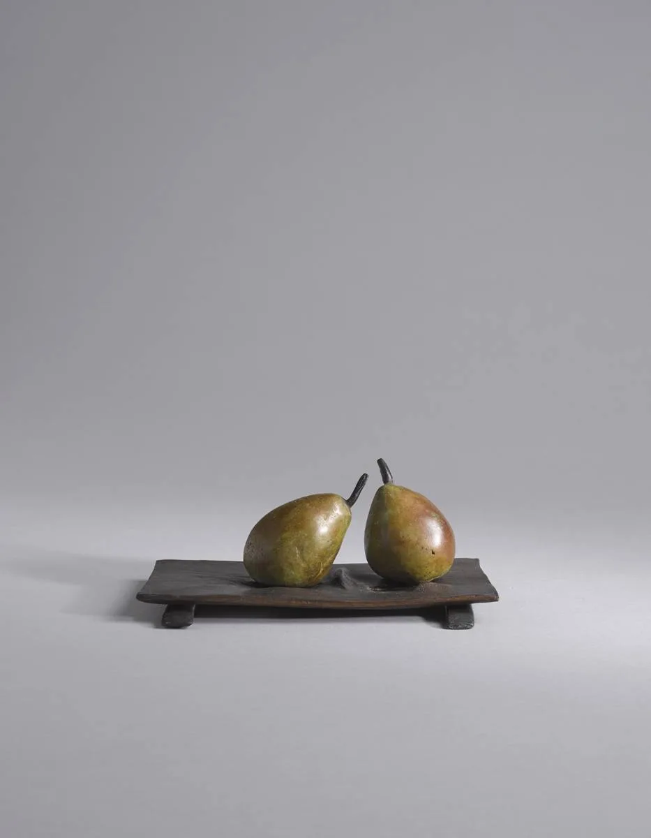 PEARS by Carolyn Mulholland, 1991, bronze; (in four parts); (artist's proof), sold Nov 2018