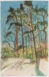 Brian Bourke, MAN CARRYING BRANCHES
