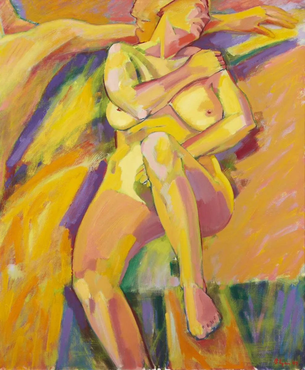 WOMAN DISTRACTED by Robert Lynn, 1997, oil on canvas, offered Nov 2018