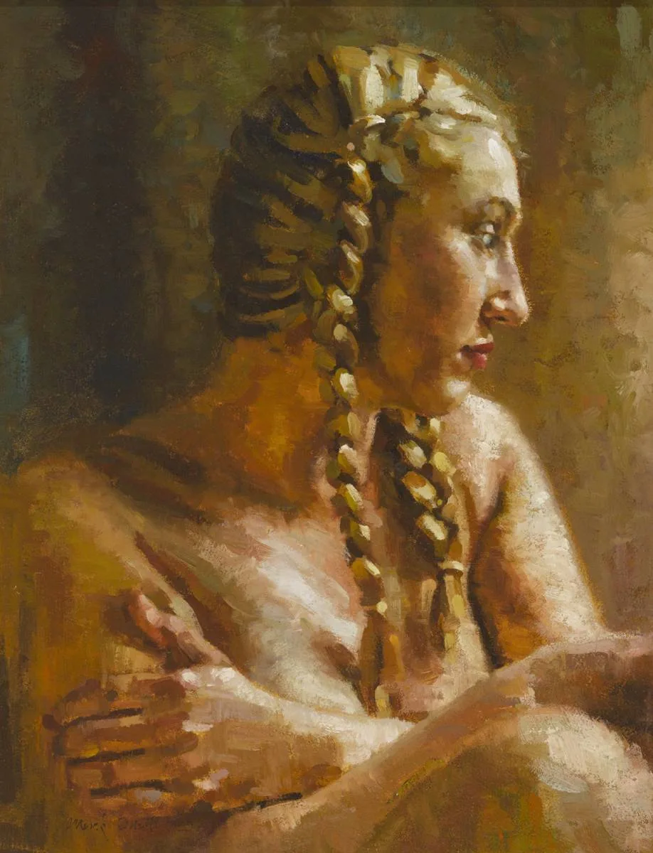 NUDE by Mark O'Neill, 1999, oil on board, offered Nov 2018