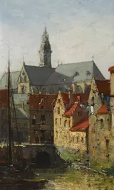 Walter Osborne, VIEW IN ANTWERP