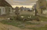 Walter Osborne, THE VILLAGE STREET, RUSH & LUSK, COUNTY DUBLIN