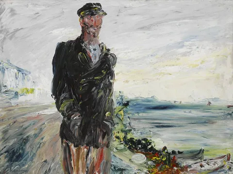 Jack Butler Yeats, PILOT SLIGO RIVER / PÍOLÓTA ABHANN SLIGEACH, 1927, oil on canvas