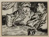 Jack Butler Yeats, ILLUSTRATION TO 'THE JUDAS TREE' (I) 1937