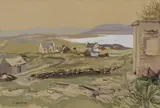 Bea Orpen, COTTAGES BY A LAKE