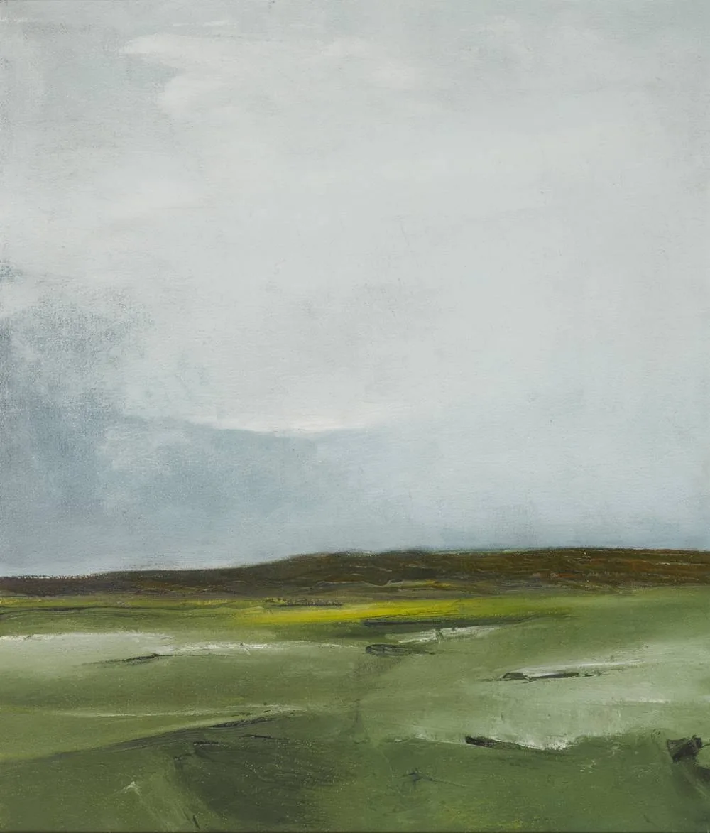 WINTER LIGHT by Charles Brady, 1963, oil on canvas, sold Oct 2018