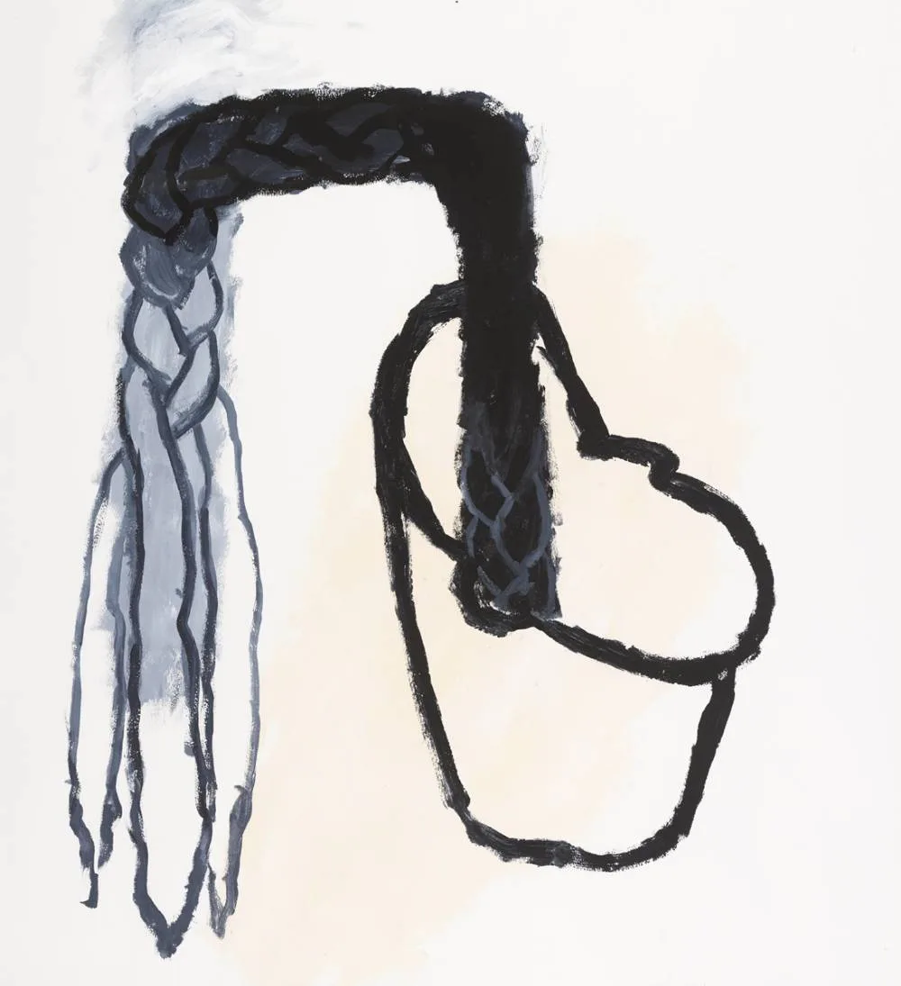 Alice Maher, BATHTIME, 1994, acrylic on paper