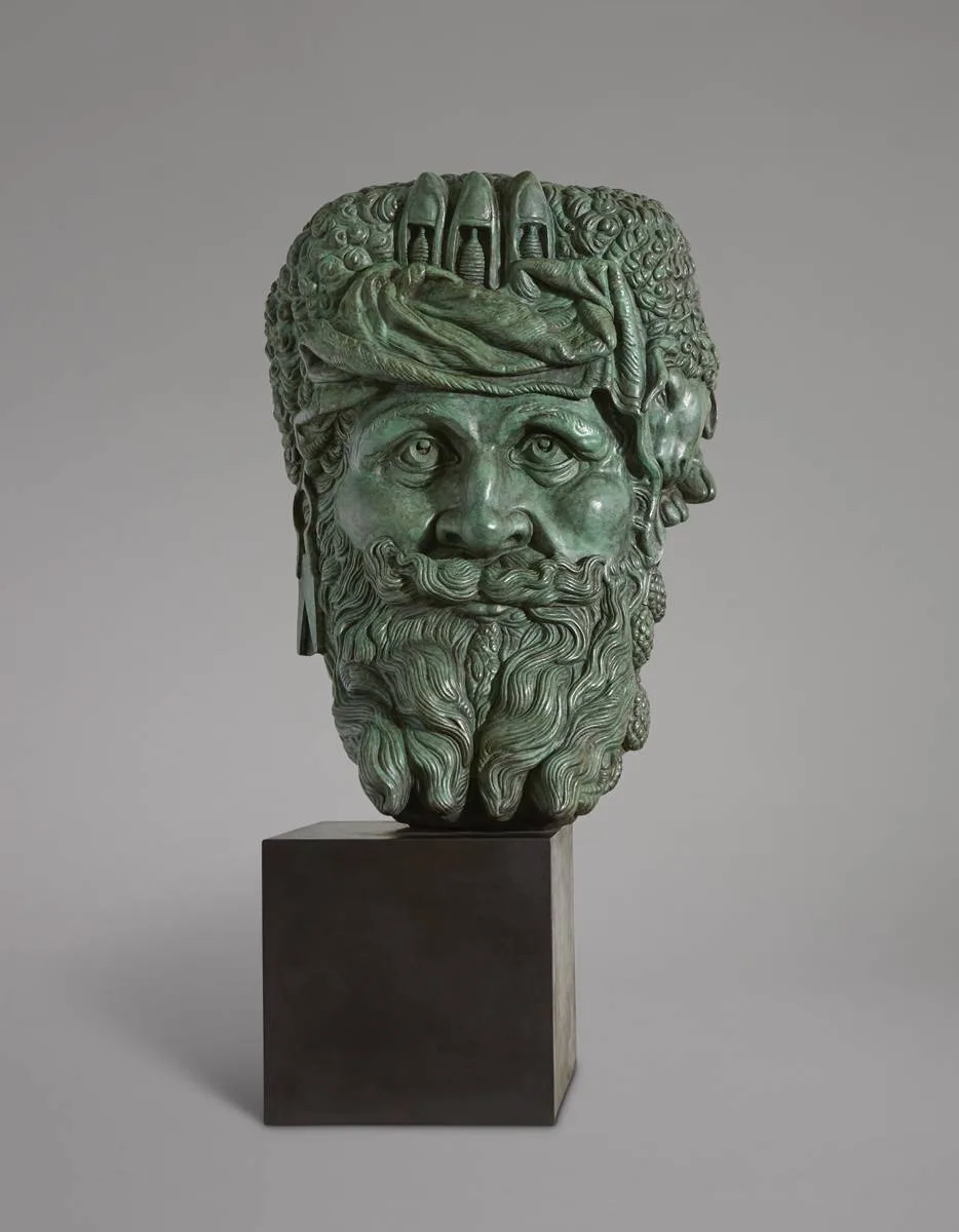 Rory Breslin, MASK OF THE SUIR, bronze; (no. 2 from an edition of 3)