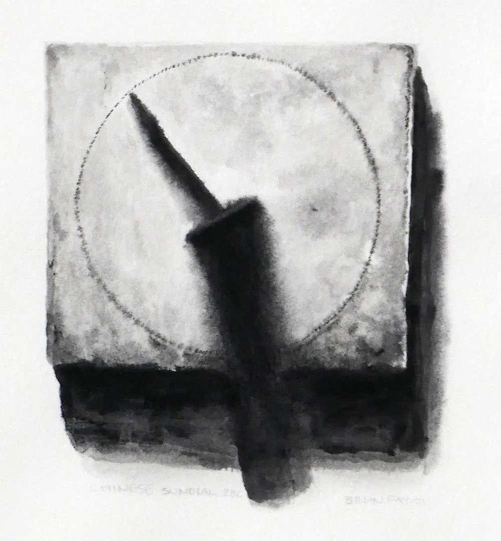 Brian Fay, CHINESE SUNDIAL, 2BC, 2001, watercolour