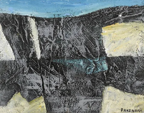 Jack Pakenham, PURBECK WINTER, 1967, oil on board