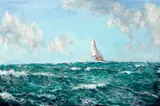 Rowland Hill, A STRONG BREEZE, IRISH SEA