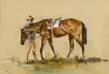 Peter Curling, HORSE AND RIDER