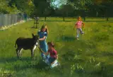 Maeve Taylor, CHILDREN WITH DONKEY