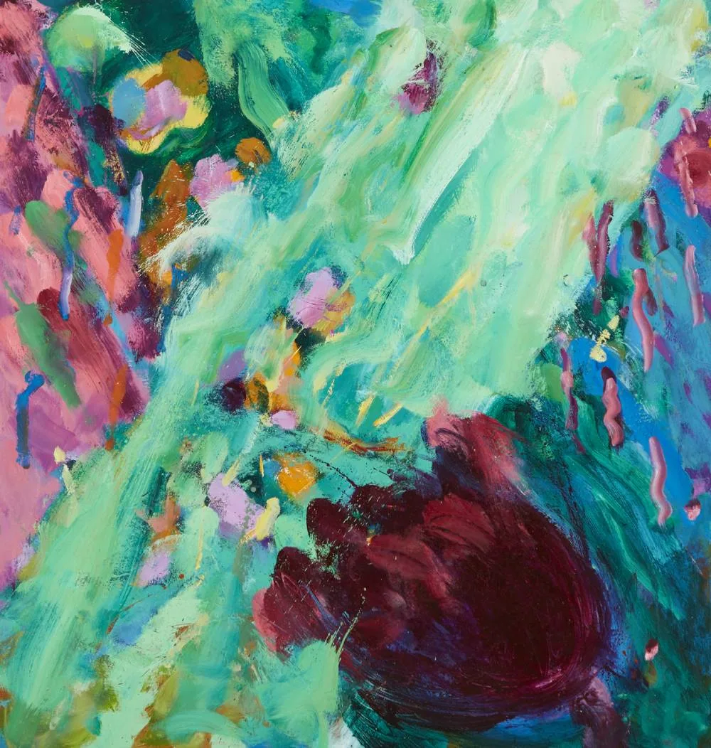 Cóilín Murray, WAKING THE MEADOW, 2000, oil on board