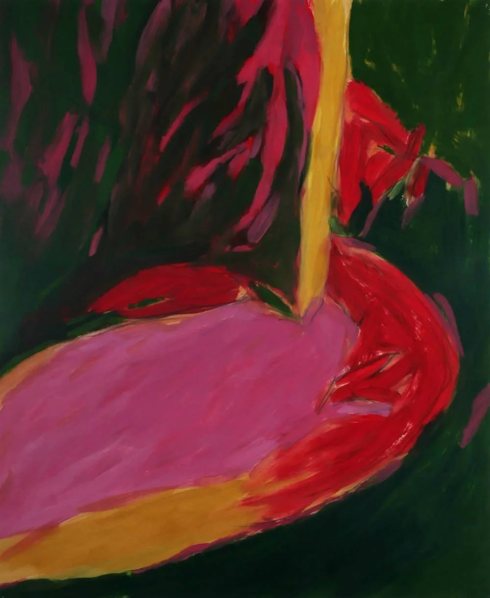 SUMMER GARDEN by Cecily Brennan, oil on paper, sold Jul 2018