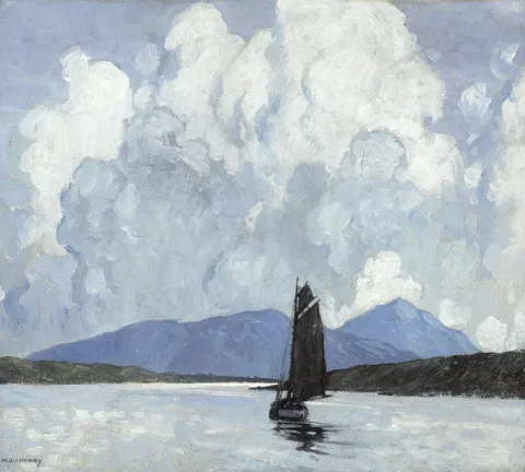 Paul Henry, KILLARY BAY, oil on canvas