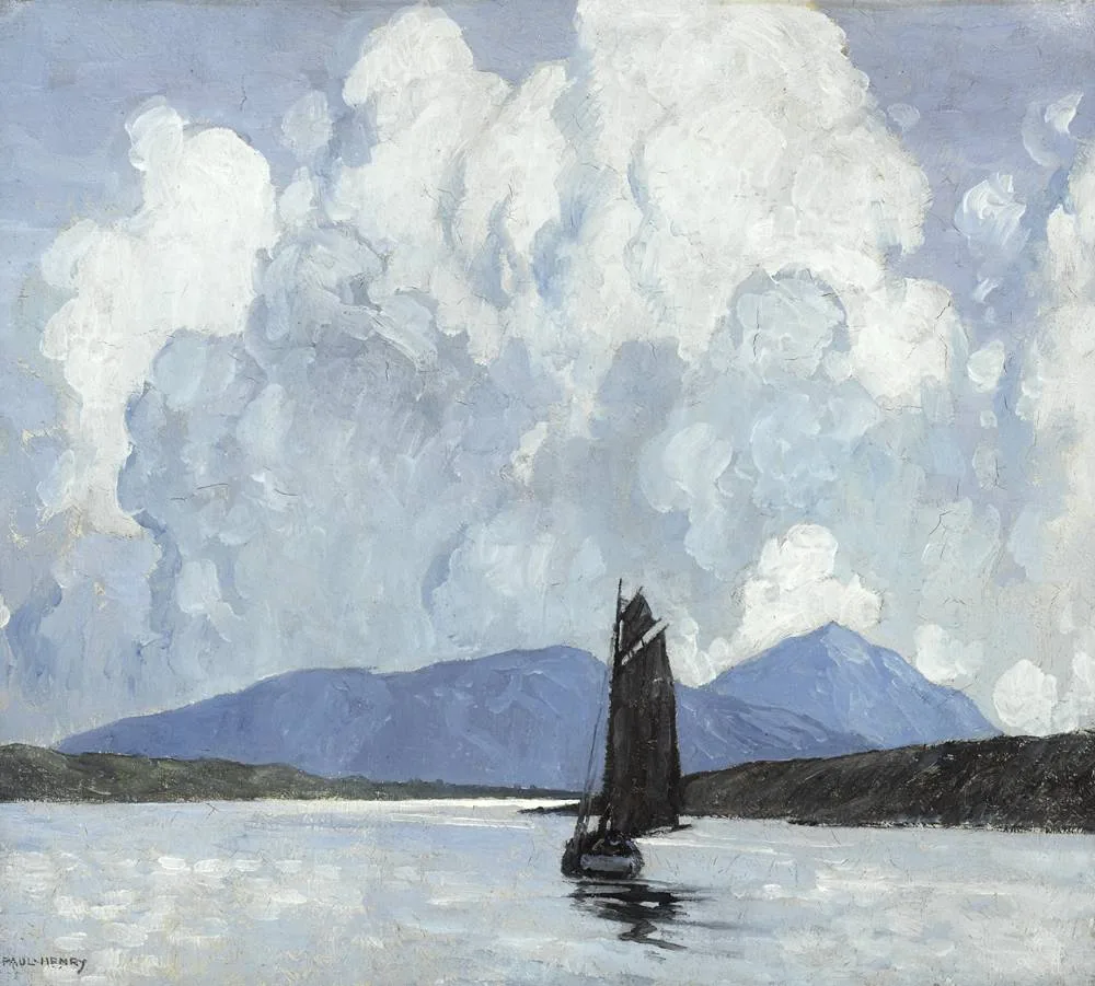 KILLARY BAY by Paul Henry, oil on canvas, sold May 2018