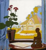 John Luke, LOOKING THROUGH THE WINDOW