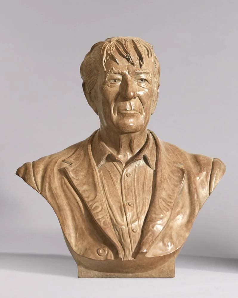 SEAMUS HEANEY by Rory Breslin, bronze; (no. 1 from an edition of 3), offered May 2018