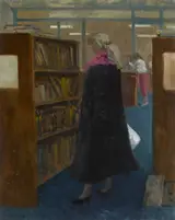 WOMAN IN A LIBRARY, Whyte's 2018