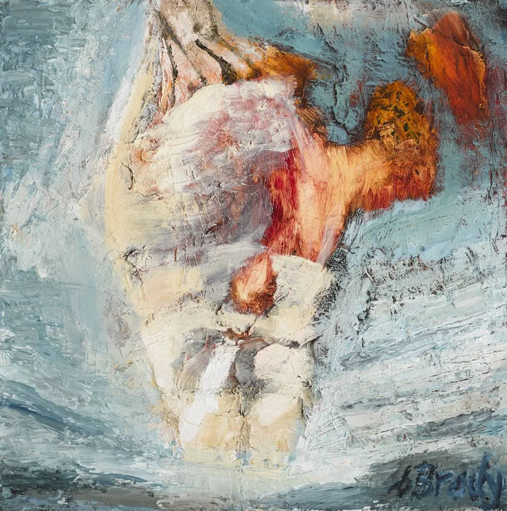 Colm Brady, THE RELEASE, oil on canvas