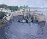 Desmond Hickey, ROUNDSTONE HARBOUR, COUNTY GALWAY