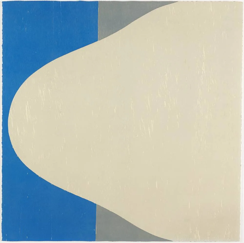 SEIN by Richard Gorman, woodblock print; (no. 6 from an edition of 75), sold Feb 2018