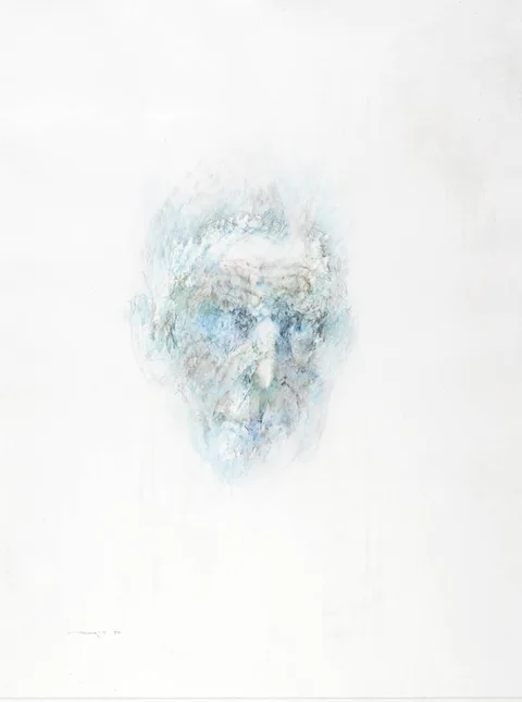 Louis le Brocquy, IMAGE OF SAMUEL BECKETT, 1994, watercolour