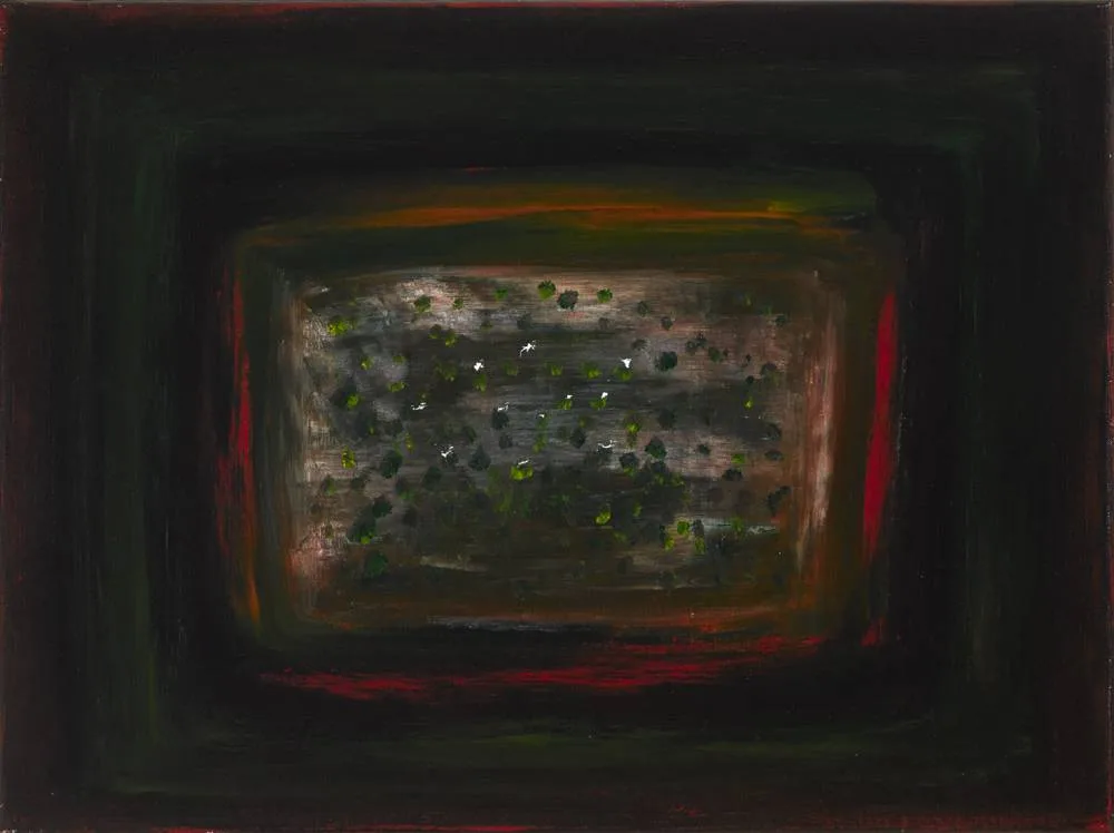 EVENING POOL by Seán McSweeney, 1998, oil on canvas, sold Feb 2018