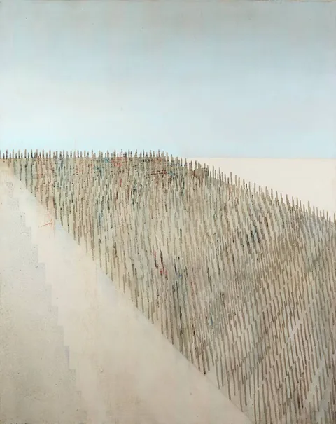 Gillian Lawler, HIGH DENSITY, 2008, oil on canvas