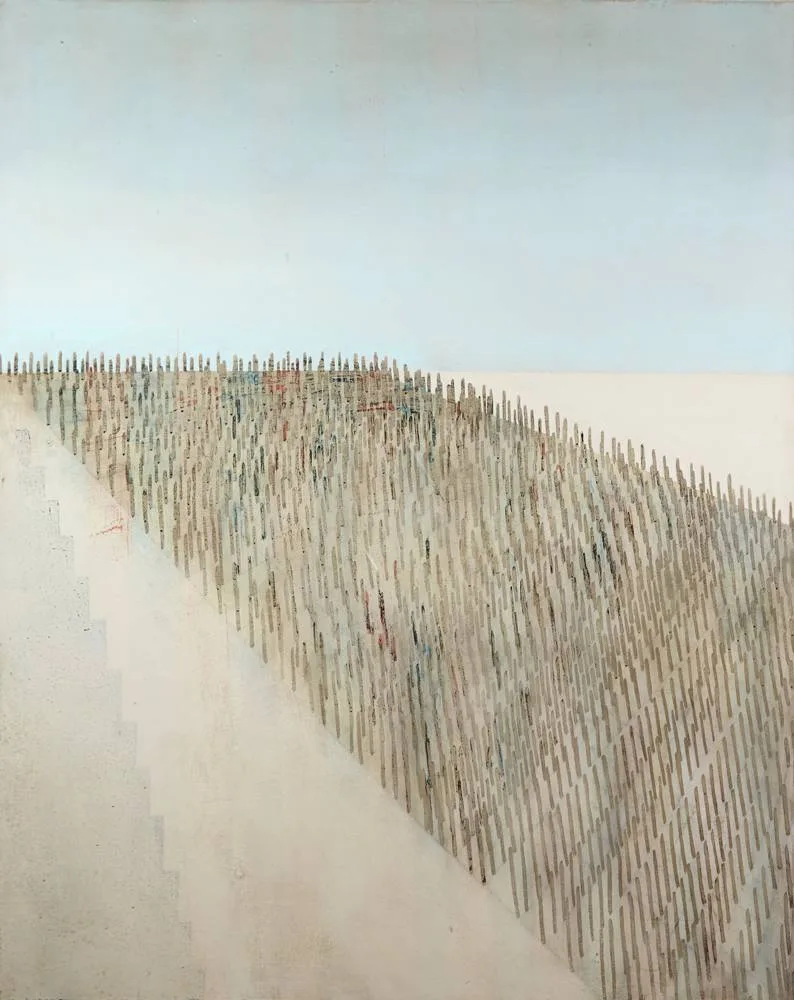 Gillian Lawler, HIGH DENSITY, 2008, oil on canvas