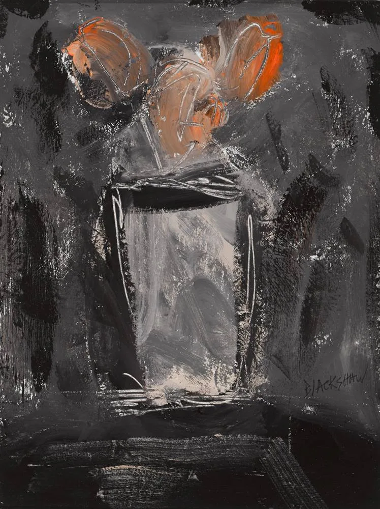 STILL LIFE by Basil Blackshaw, oil on canvas, sold Feb 2018