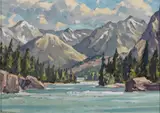 Robert Taylor Carson, CANADIAN ROCKIES