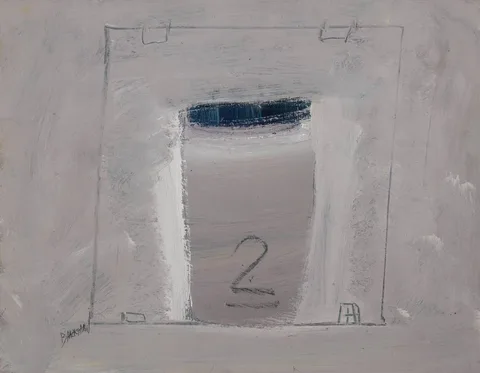 Basil Blackshaw, 2, oil on board
