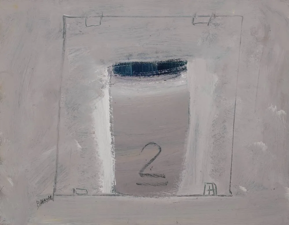 Basil Blackshaw, 2, oil on board