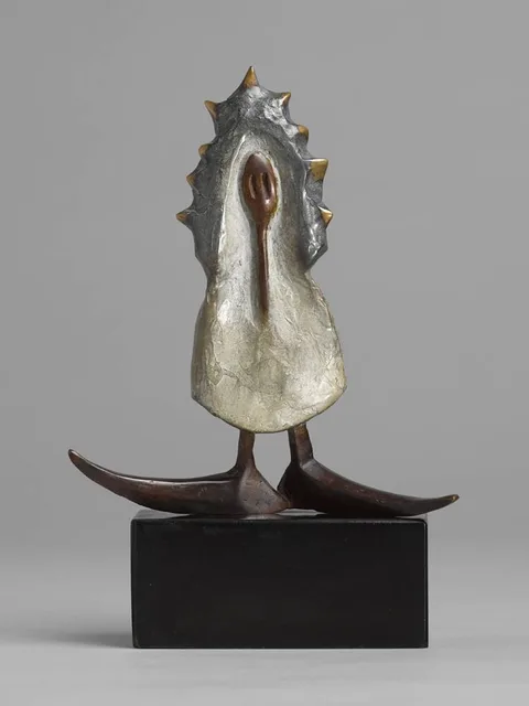 Cheryl Brown, TALK, TALK, TALK II, 1999, bronze; (unique)