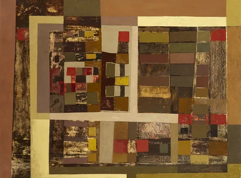 Thurloe Conolly, PAINTING NO. XL, 1953, oil and mixed media on board