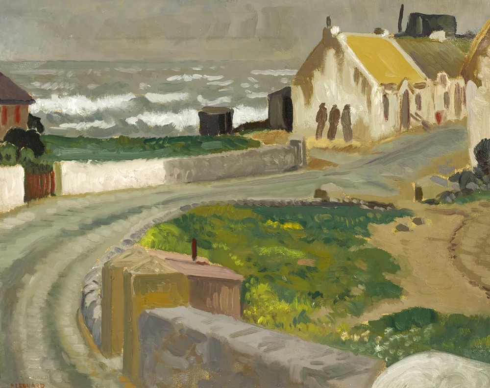 Patrick Leonard, RUSH, COUNTY DUBLIN, oil on board