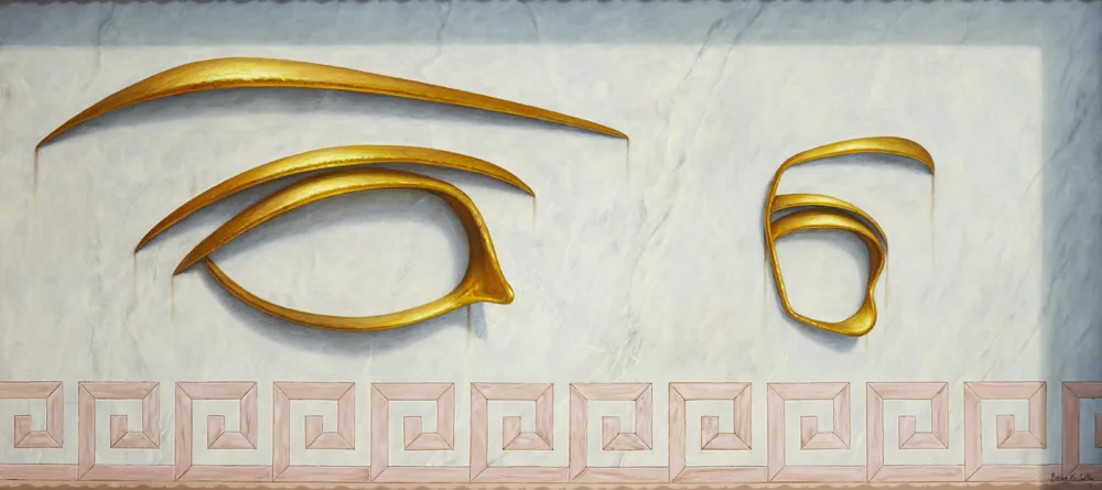 Brian McCarthy, GOLD, oil on canvas