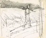 FIGURE WITH SHEEP, Whyte's 2017