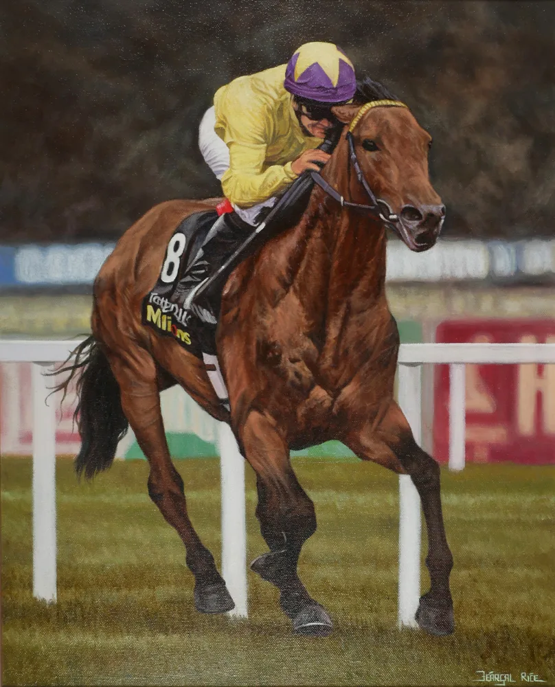 Fergal Rice, SEA THE STARS, 2010, oil on canvas