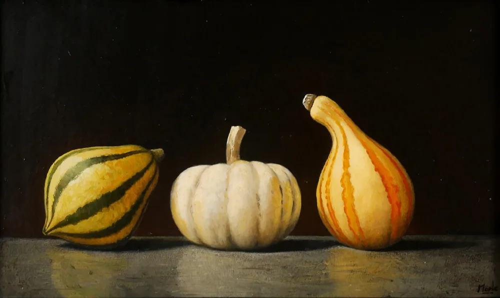 Stuart Morle, COLLOQUIUM, oil on board