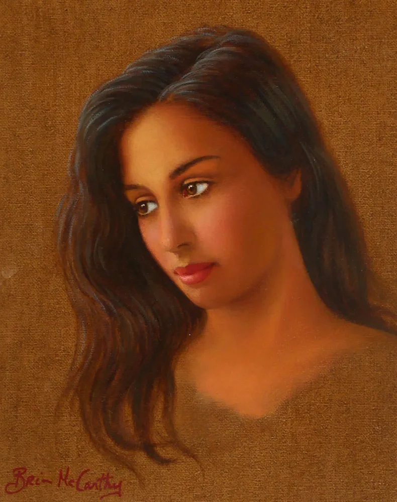 HEAD by Brian McCarthy, 2001, oil on canvas, offered Oct 2017