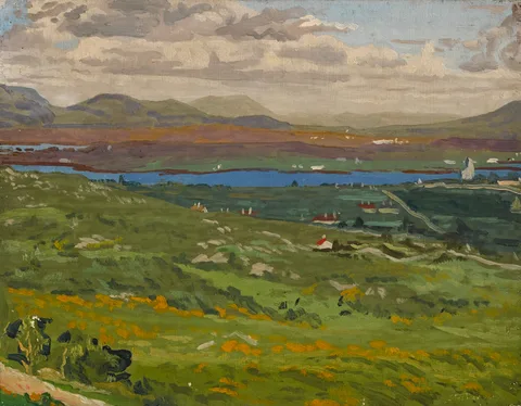 Patric Stevenson, AN CEARRA RÚA, oil on panel