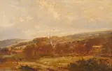 Joseph Thors, LANDSCAPE WITH CHURCH